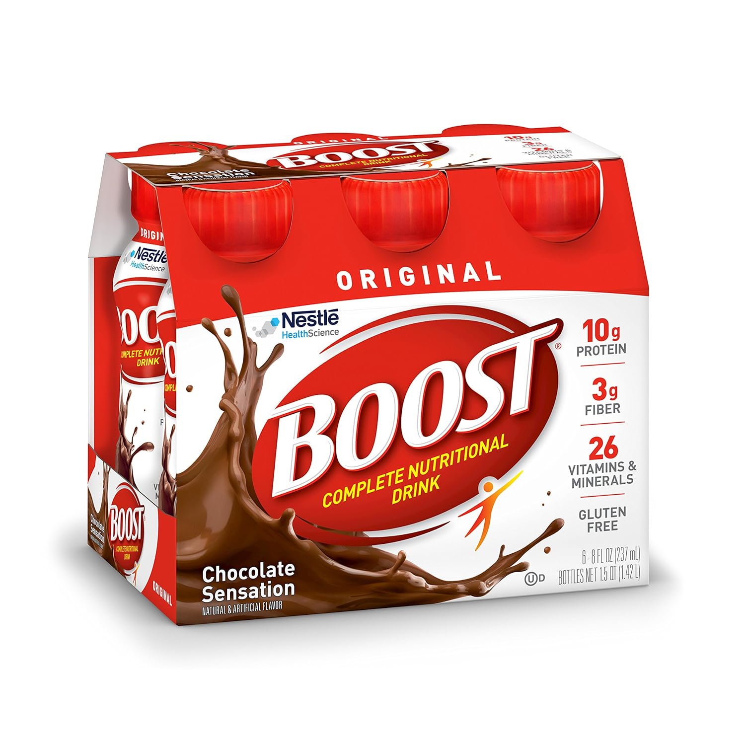 Rich Chocolate Nutritional Drink, 12 Count W229859