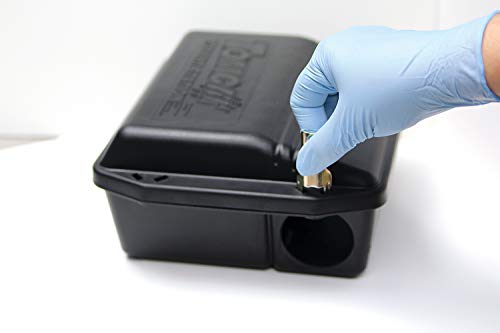 Rodent Station with 4 Bait Securing Rods and Security Key W35654