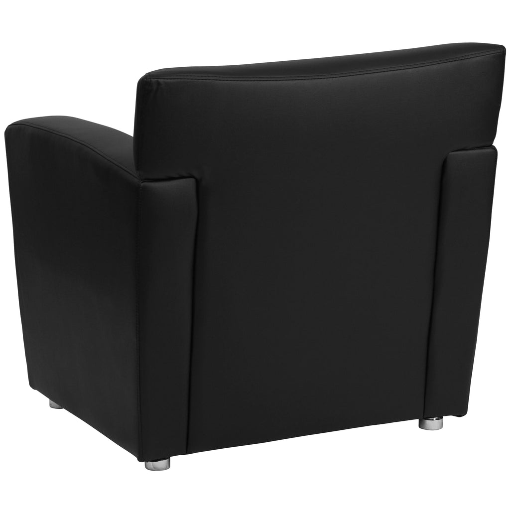 Black LeatherSoft Chair Q9311