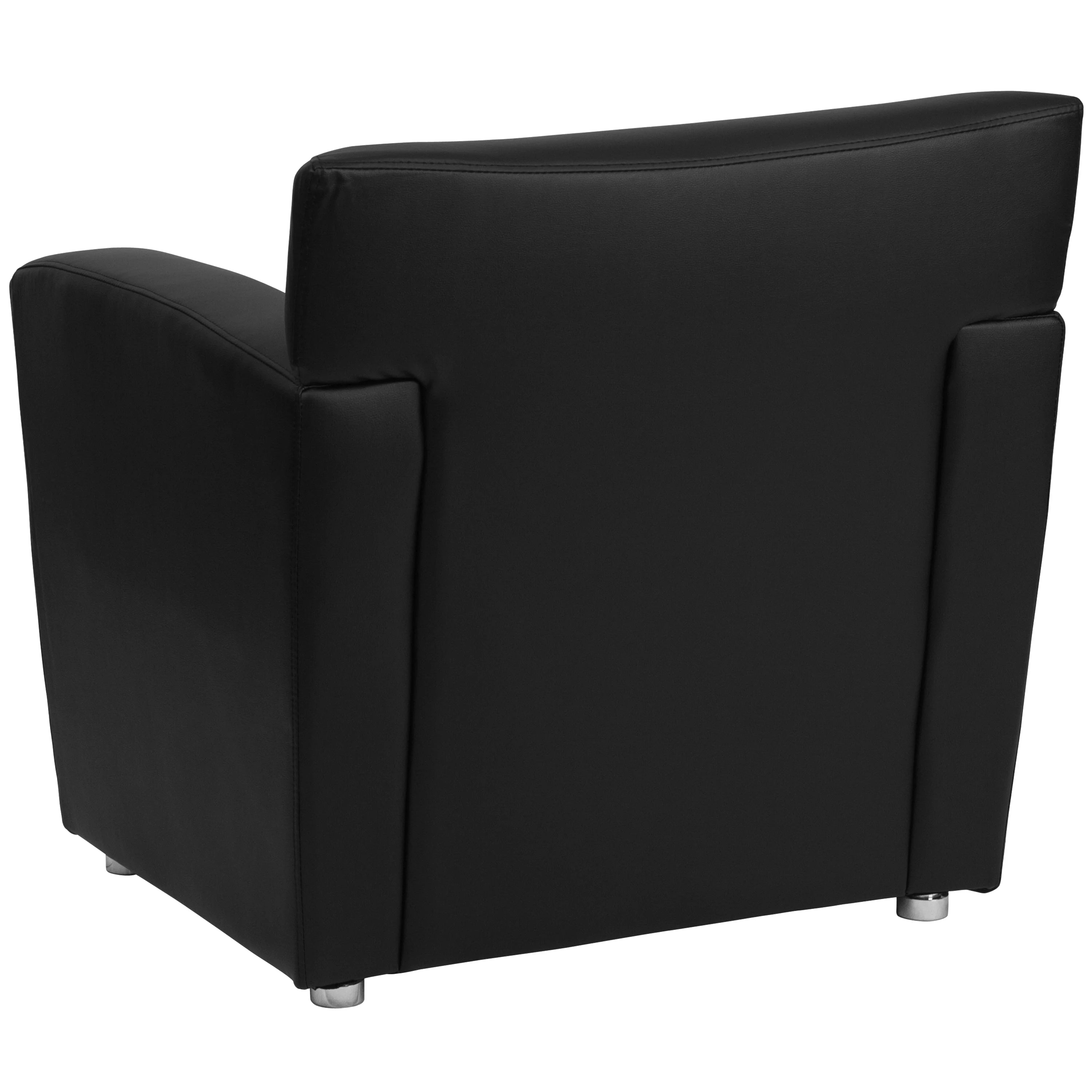Black LeatherSoft Chair Q9311