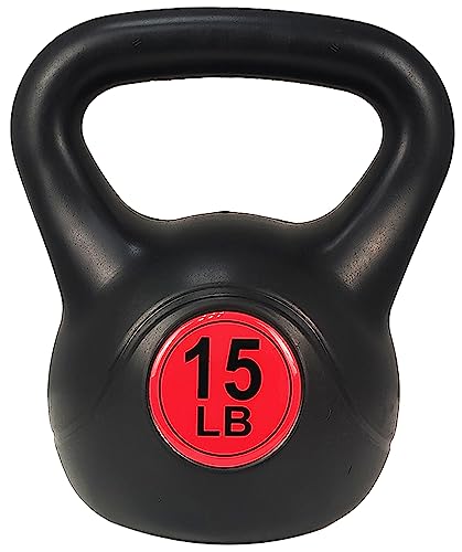 Kettlebell Exercise Weight Set, 5 to 20 lbs, Set of 3 or 4 X26474