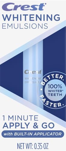 Teeth Whitening Gel Kit with Built-in Applicator, Twin Value Pack J6502