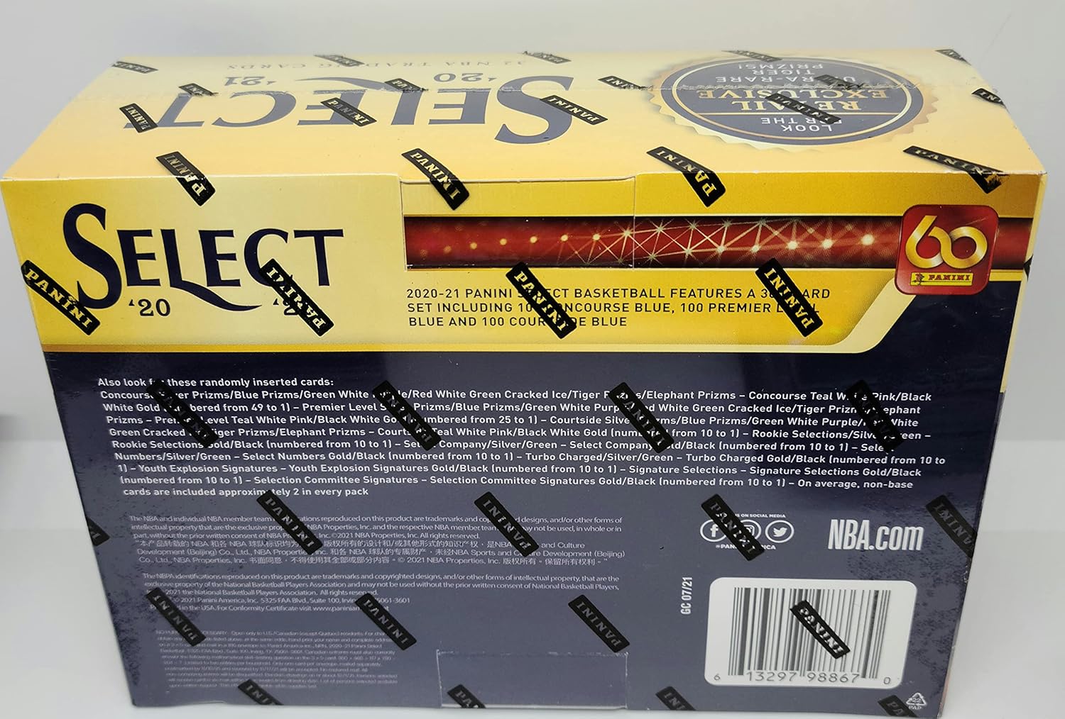 NBA Basketball Retail Mega Box U46194