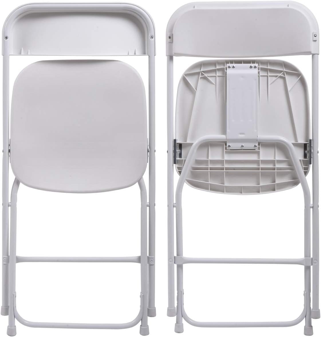 Plastic Folding Chair 10-Pack Stackable for Indoor & Outdoor Events W438358