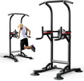 Pull Up Bar Station, Power Tower Dip Bar for Pull-up Push-up Multi-function Home Gym Strength Training Workout Equipment