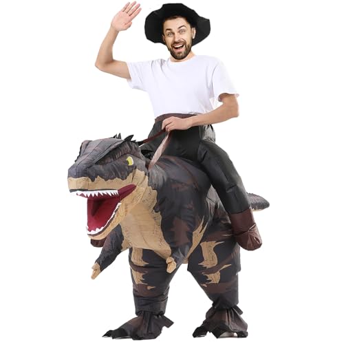 Inflatable Dinosaur Costume for Adult T-Rex Halloween B862928