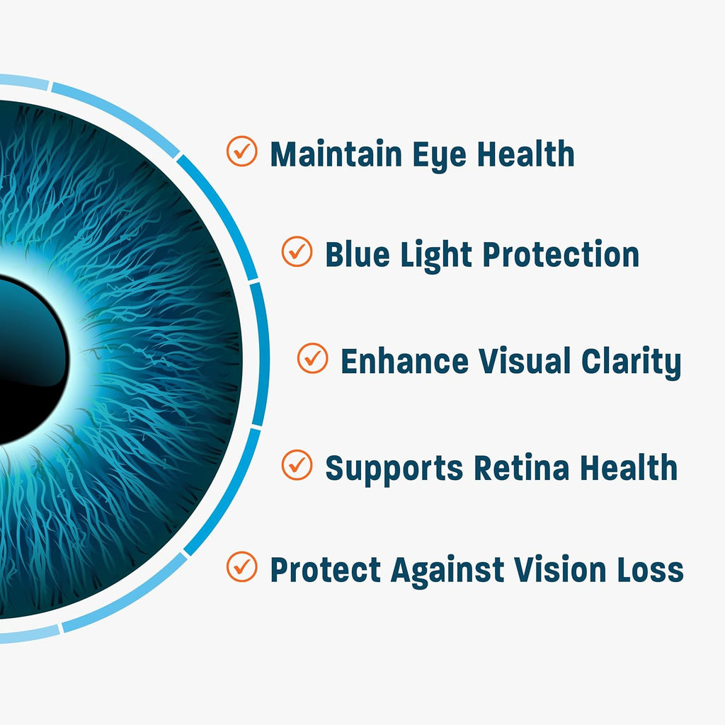 Eye Vitamin & Mineral Supplement with Lutein, Vitamin C & Zeaxanthin, 120 Mini Softgels I6062