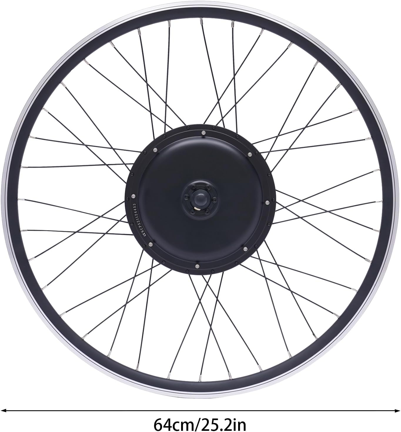 Electric Bicycle Motor Kit 48V 1000W Front Wheel Conversion Kit with Display H60123