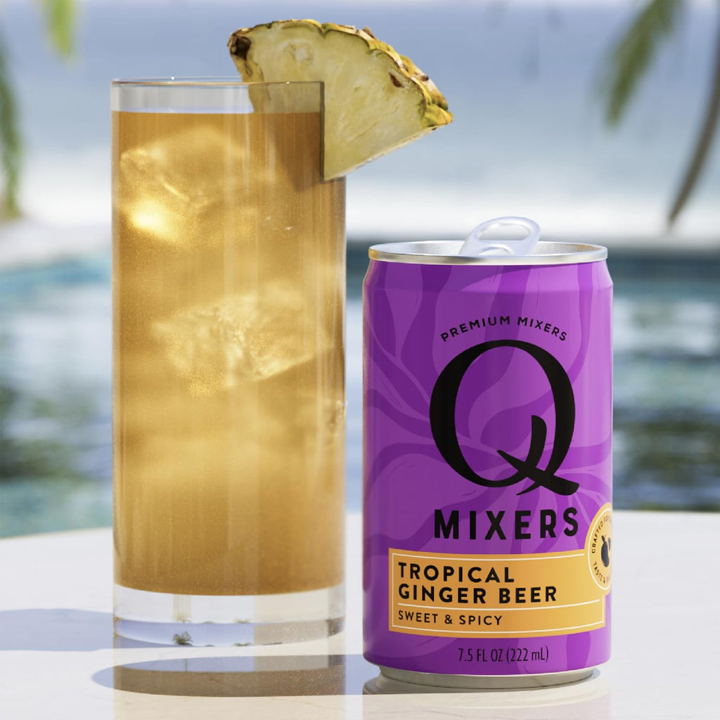 Mixed Pack Ginger Ale and Ginger Beer Cocktail Mixers 7.5oz Cans U429