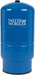 25005 32Gal Vertical Well Tank, 32-Gallon, Blue