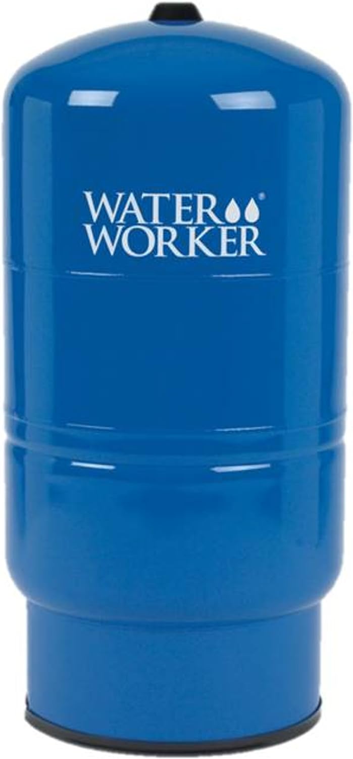 25005 32Gal Vertical Well Tank, 32-Gallon, Blue