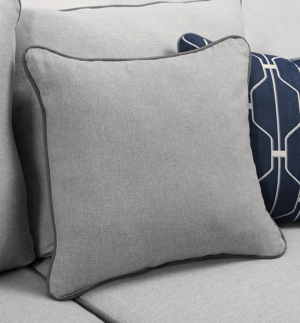 Fabric Sofa with Flax Finish X145273