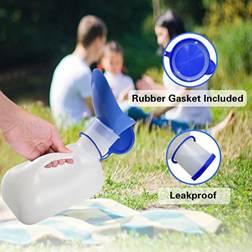 Portable Urinal with Sealed Lid and Funnel for Camping Travel S847637