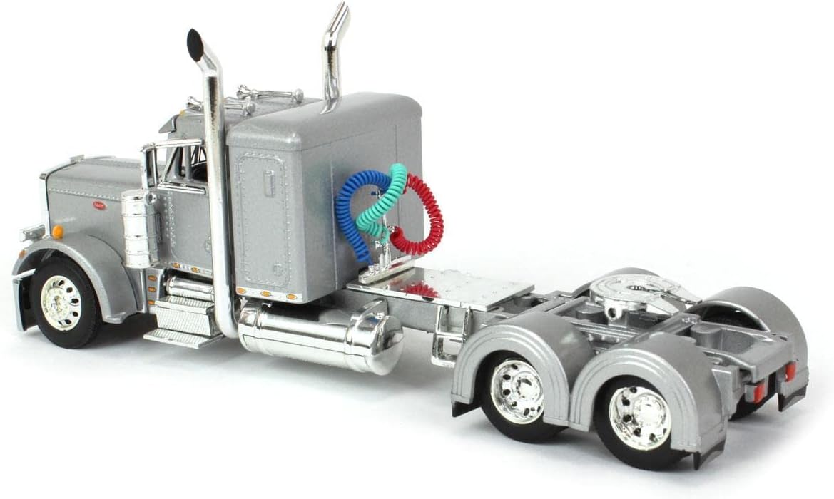1/64 Peterbilt 359 Flattop Sleeper with 53' Flatbed Trailer E718