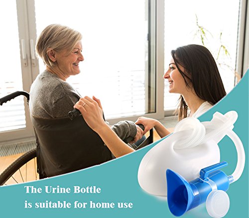 Portable Female Urinal 2000ml for Travel Camping Car Hospital Bed A703