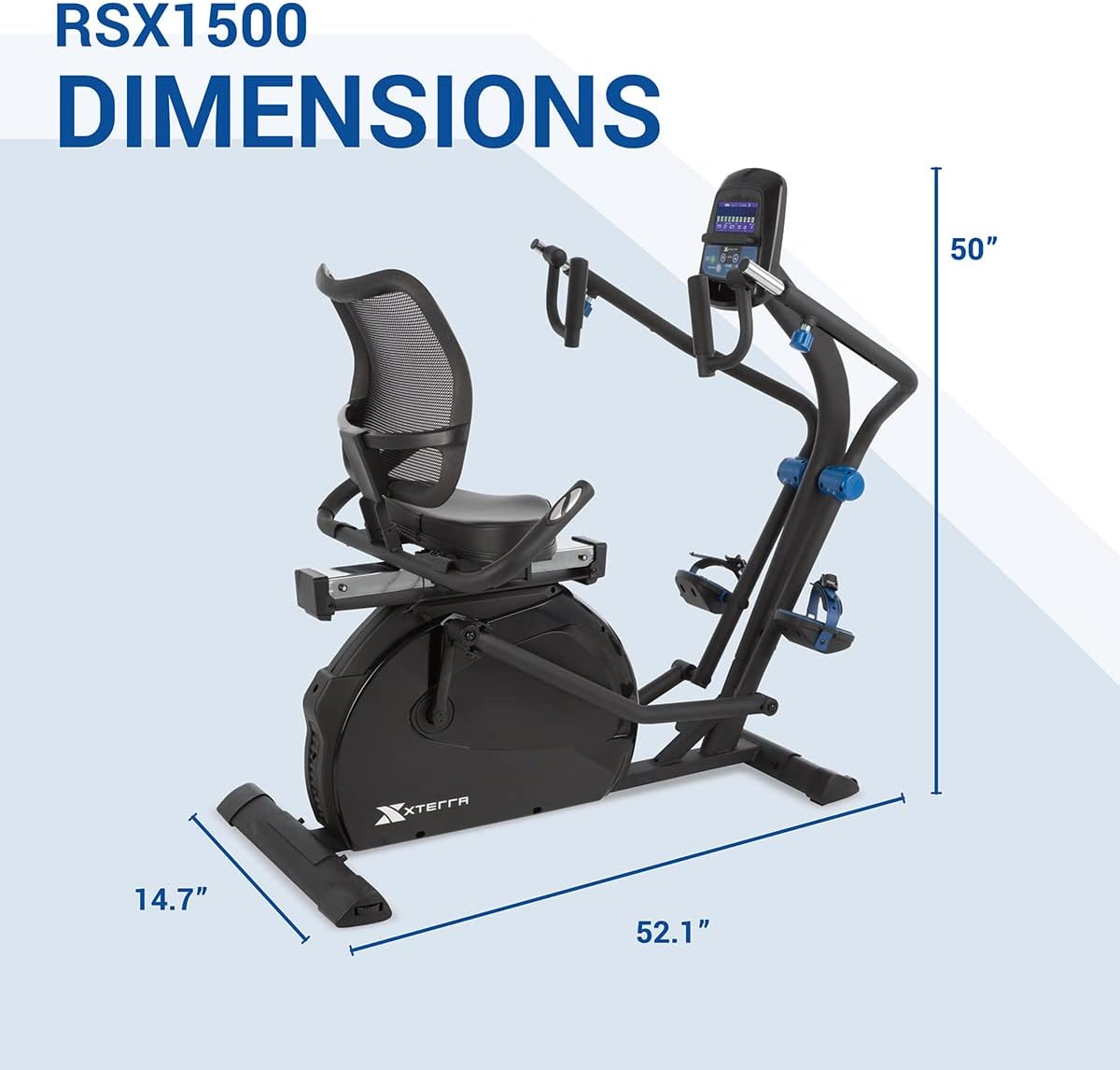 Seated Stepper with Resistance Bands B4807