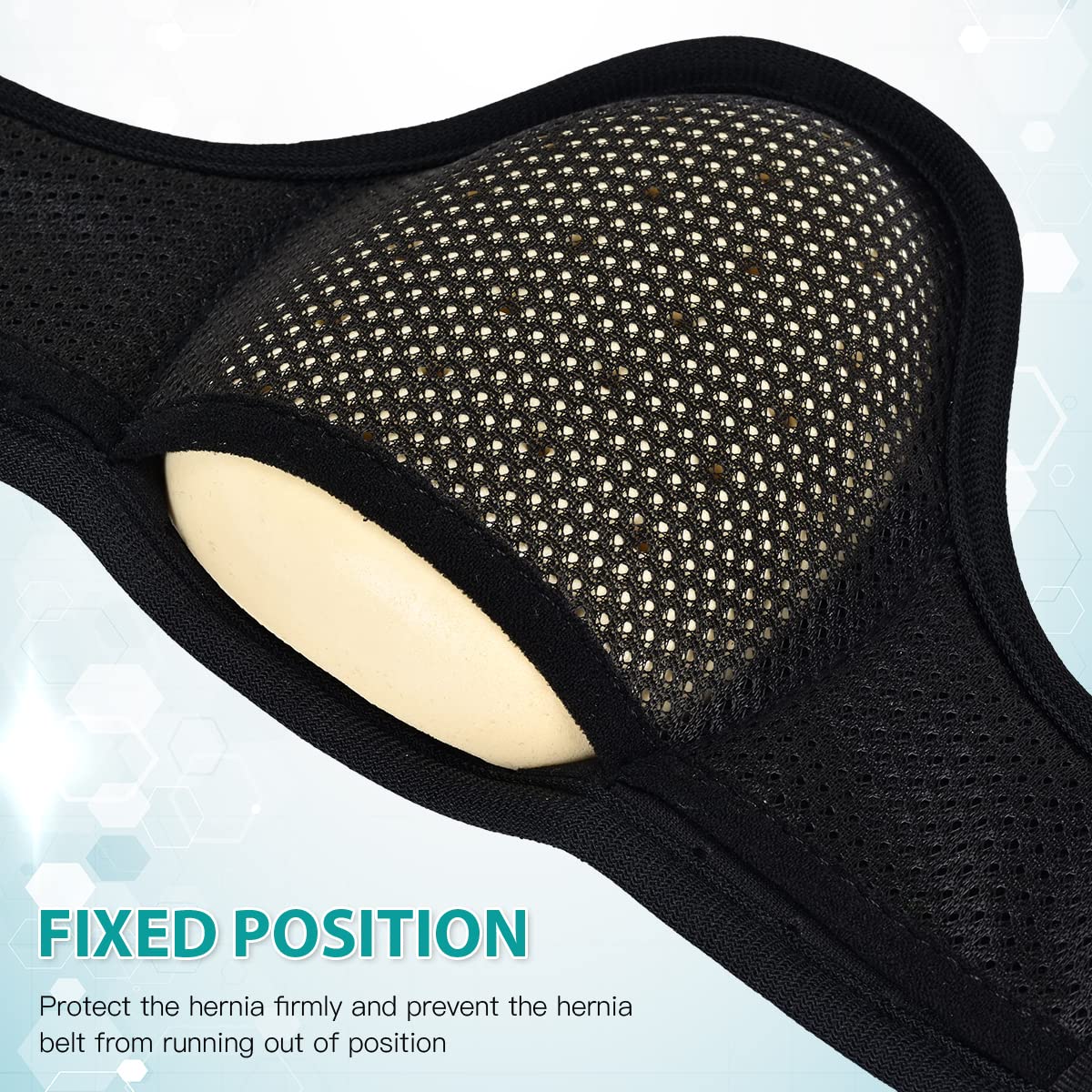 Hernia Belt Truss for Men and Women with Removable Compression Pads A849673