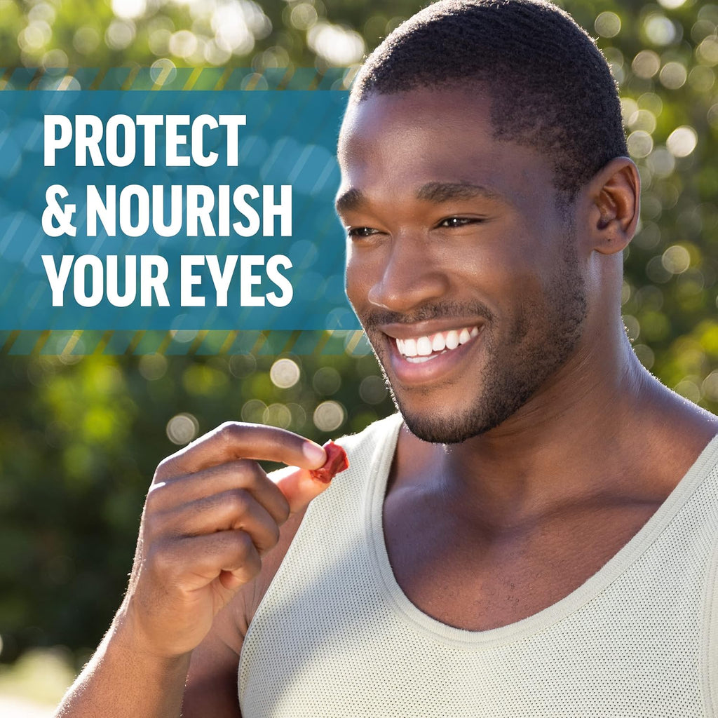Eye Vitamins with Lutein & Zeaxanthin, Tropical Punch Flavor, 60 Soft Chews Y7593