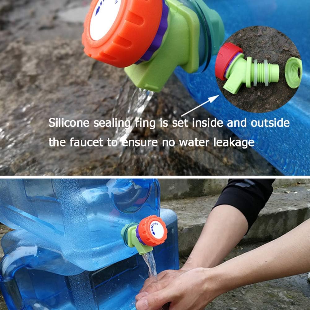 Portable Water Storage Container with Faucet for Camping A22926