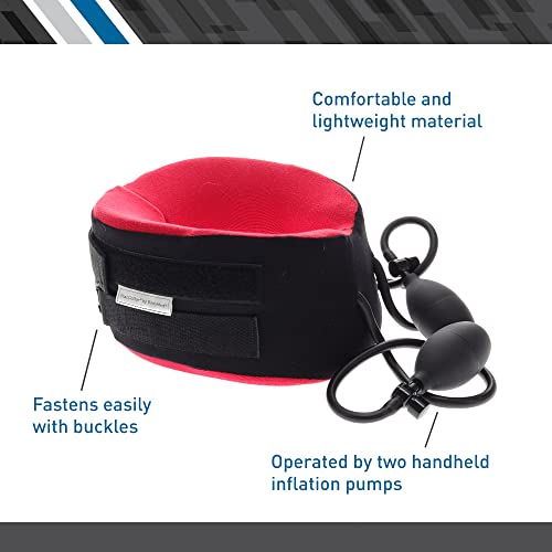 Cervical Neck Traction Device, Inflatable Neck Stretcher with Hand Pump E5138