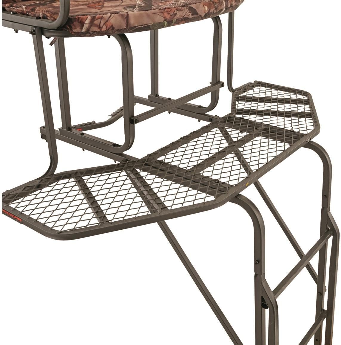 20' 2-Man Ladder Tree Stand with Hunting Blind I2452