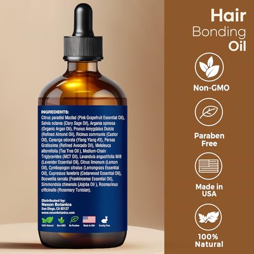 Tea Tree Rosemary Hair Oil for Dry Scalp & Hair Care D625