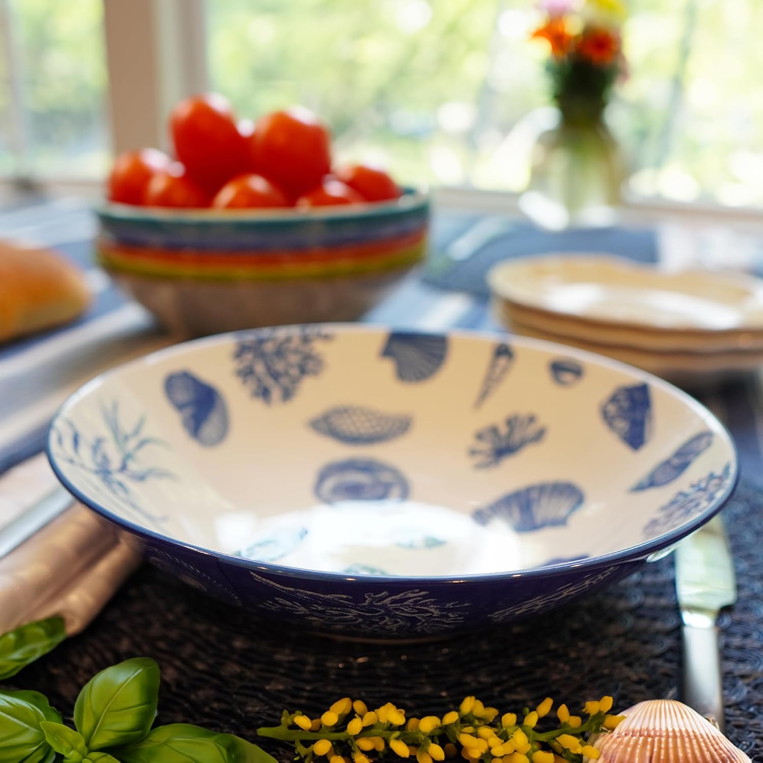 Soup/Pasta Bowls, Set of 6, Assorted Designs V156