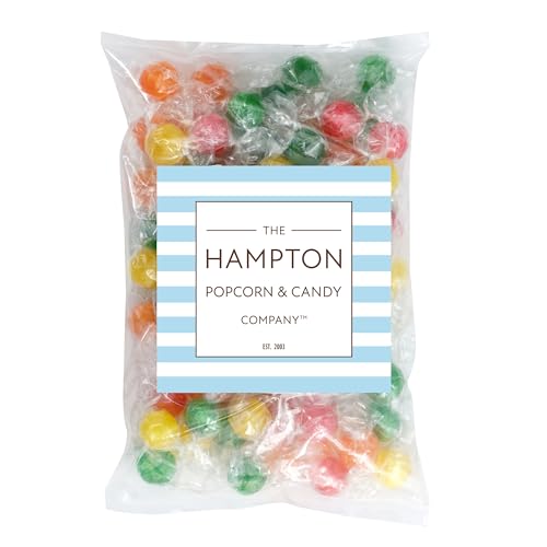Sour Candy Balls, 1 Pound Bulk, Individually Wrapped Hard Candy Q673490
