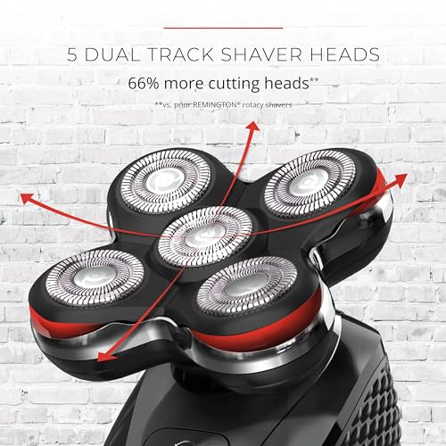 Cordless Head Shaver for Bald Men, Waterproof Wet & Dry Shaving with Replacement Head O21854