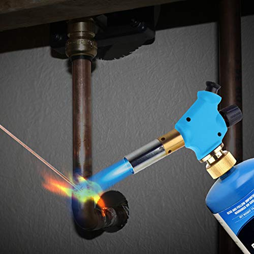 Handy Cyclone Torch Kit with MAPP Cylinder Push Button Trigger Start Nozzle Head G840209