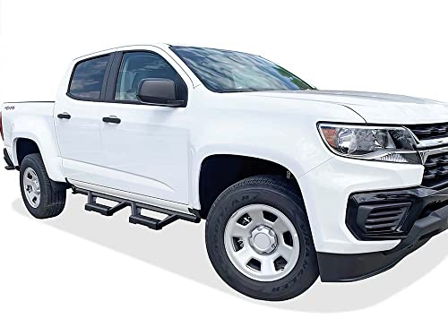 Stainless Steel Pocket Steps Running Boards for Chevy Colorado GMC Canyon Crew Cab S68716