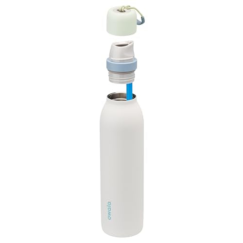Insulated Stainless Steel Water Bottle with Straw, 24 oz, BPA-Free S8977