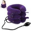 Neck Stretcher, Cervical Traction Device, Neck Traction Device, Neck Pain Relief, Adjustable Inflatable Neck Brace & Neck Stretcher Cervical Traction, Neck Decompression Home Use(Khaki Brown)