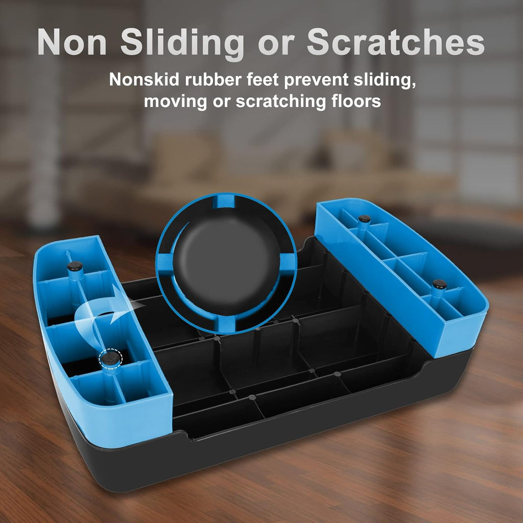 Adjustable 4-6 Inch Step Aerobics Platform with 2 Risers N3611