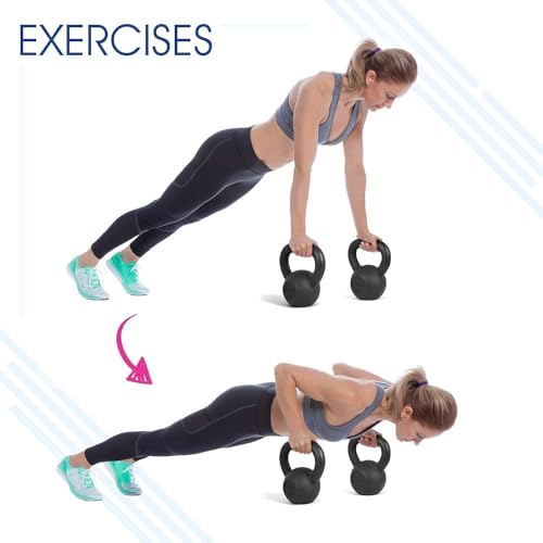 Adjustable Kettlebell Weight Set for Strength Training R8097