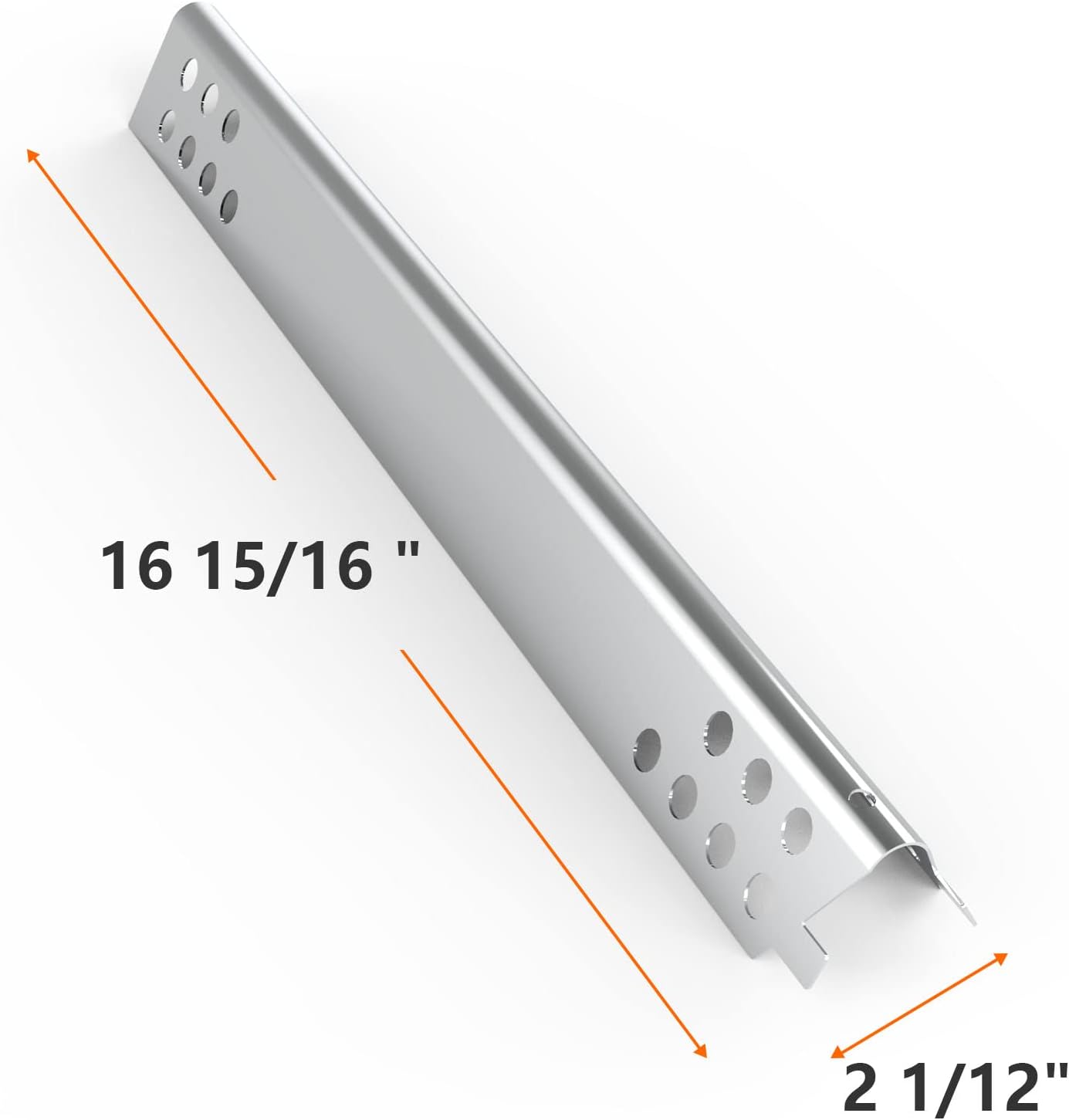 Grill Part Kit for 3 Burner Grills, Heat Plates, Burners, Crossover Tube, Ignition A63620