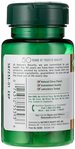 Vitamin C + Zinc Supplement, 60 mg, 60 Tablets L583