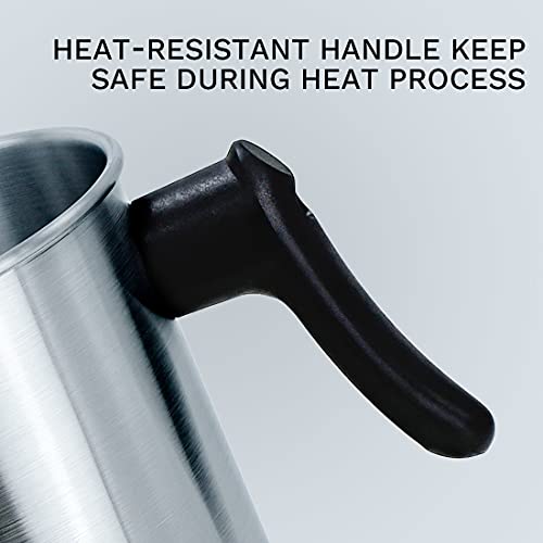 Candle Wax Melting Pot, 1.2L, Aluminum Pouring Pot F56331