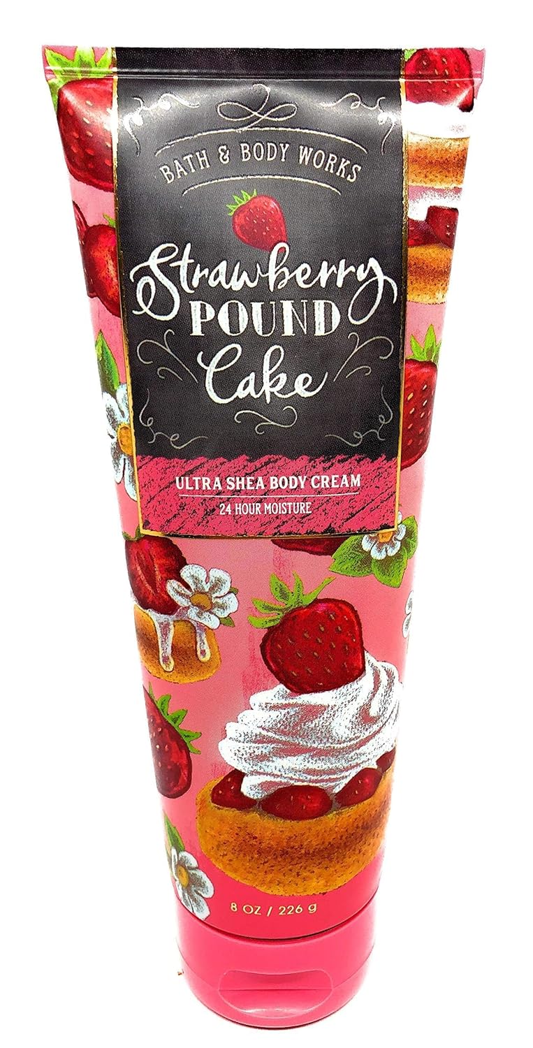 Strawberry Pound Cake Body Cream 8 oz V5471