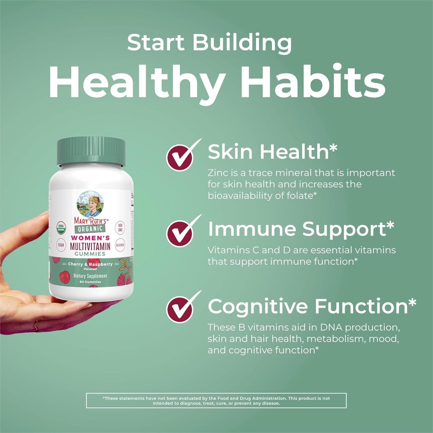 Women’s Multivitamin Gummy with Vitamin D3 and Selenium H6145
