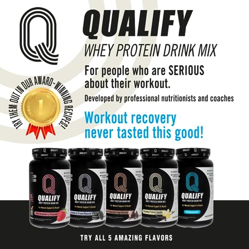 Whey Protein Powder Drink Mix, Wild Strawberry, Gluten Free, 25g Protein Z8348