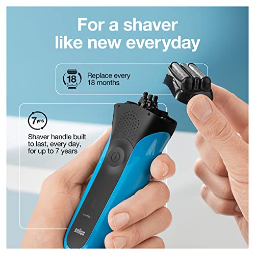 Electric Razor for Men, Rechargeable, Wet & Dry I2960