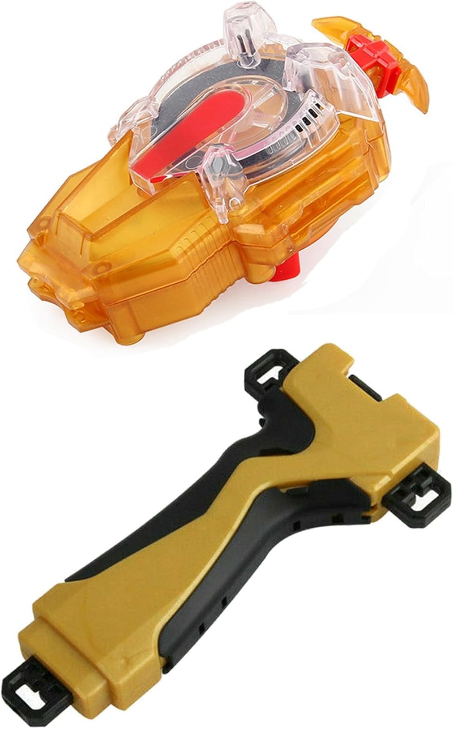 Spinning Top Launcher with Grip, Right Spin Booster O334