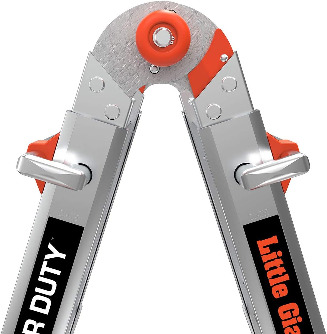 17 ft Multi-Position Aluminum Ladder, Type 1AA, 375 lbs J676316
