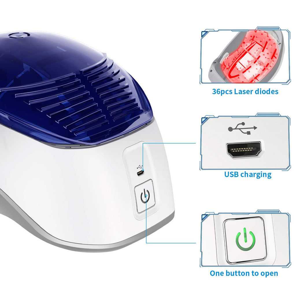 Laser Hair Growth Cap for Thinning Hair Treatment Z274500