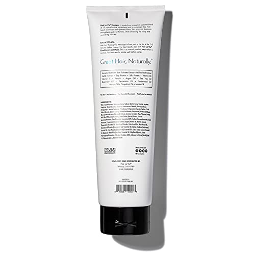 Shampoo for Growth, Volume & Scalp Health with Tea Tree, Peppermint Oil & Keratin, Sulfate & Paraben Free, 9 Fl Oz F395535