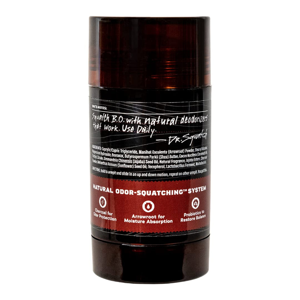Natural Deodorant for Men, Aluminum Free, Bay Rum 2.65 oz A24377