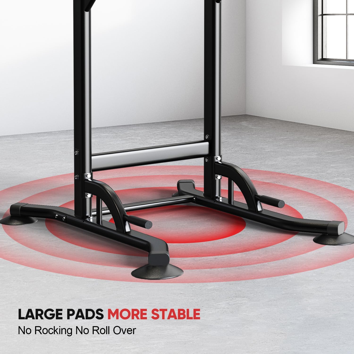 Pull Up Bar Station for Home Gym Strength Training R4561