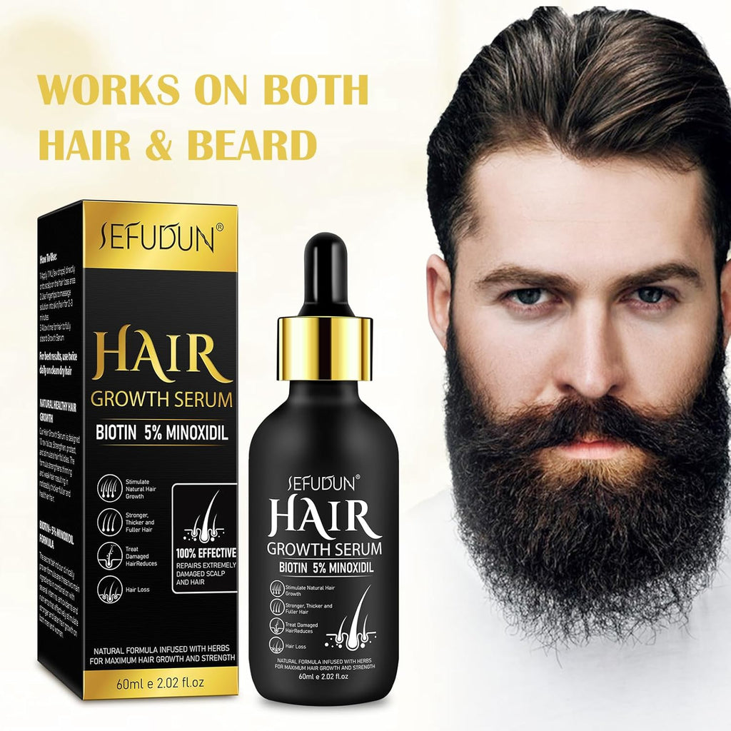 5% Minoxidil Hair Growth Serum for Men and Women D392