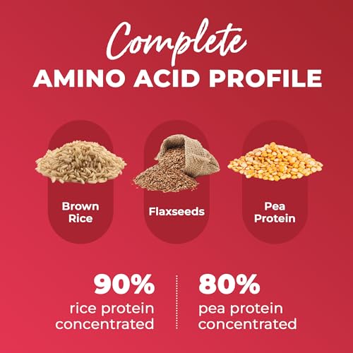 Plant Based Protein Powder with 22 Vitamins & Minerals, 15g Protein G5673